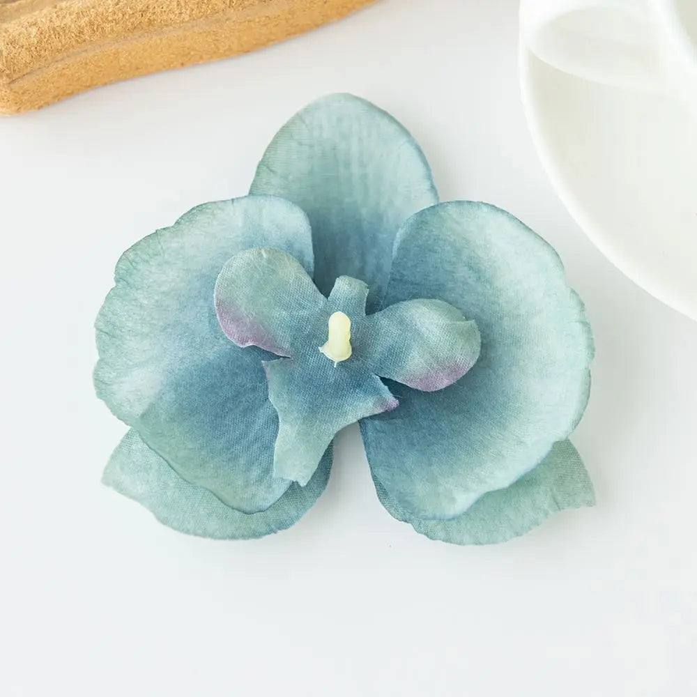 Silk Moth Orchid Artificial Flowers 5/10pcs – Wedding & Home Décor Artificial Silk Flowers Babs 7 5pcs