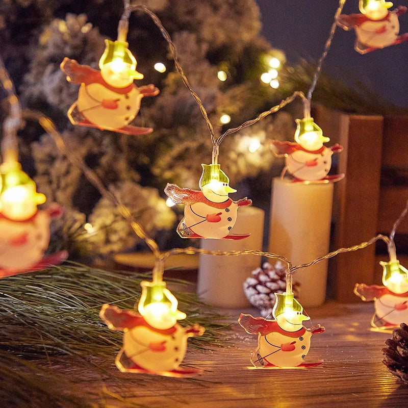 Christmas Tree LED String Lights 1.5M 10LED Fairy Light Garland LED Fairy String Lights Babs E