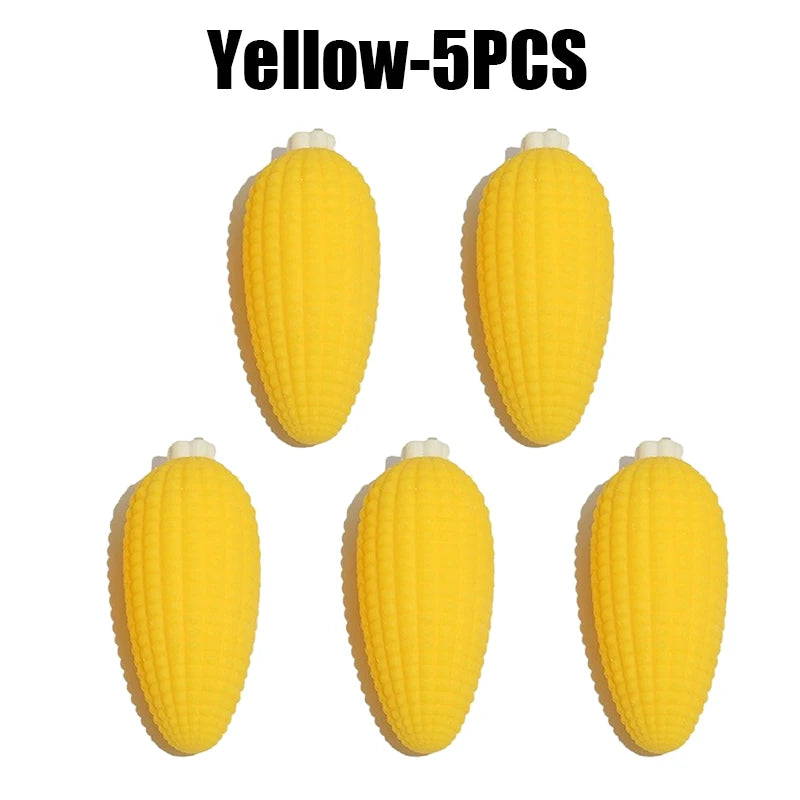 Realistic Corn TPR Squeeze Sensory Fidget Toy – Stretch & Squish Sensory Fidget Toy Babs 5PCS