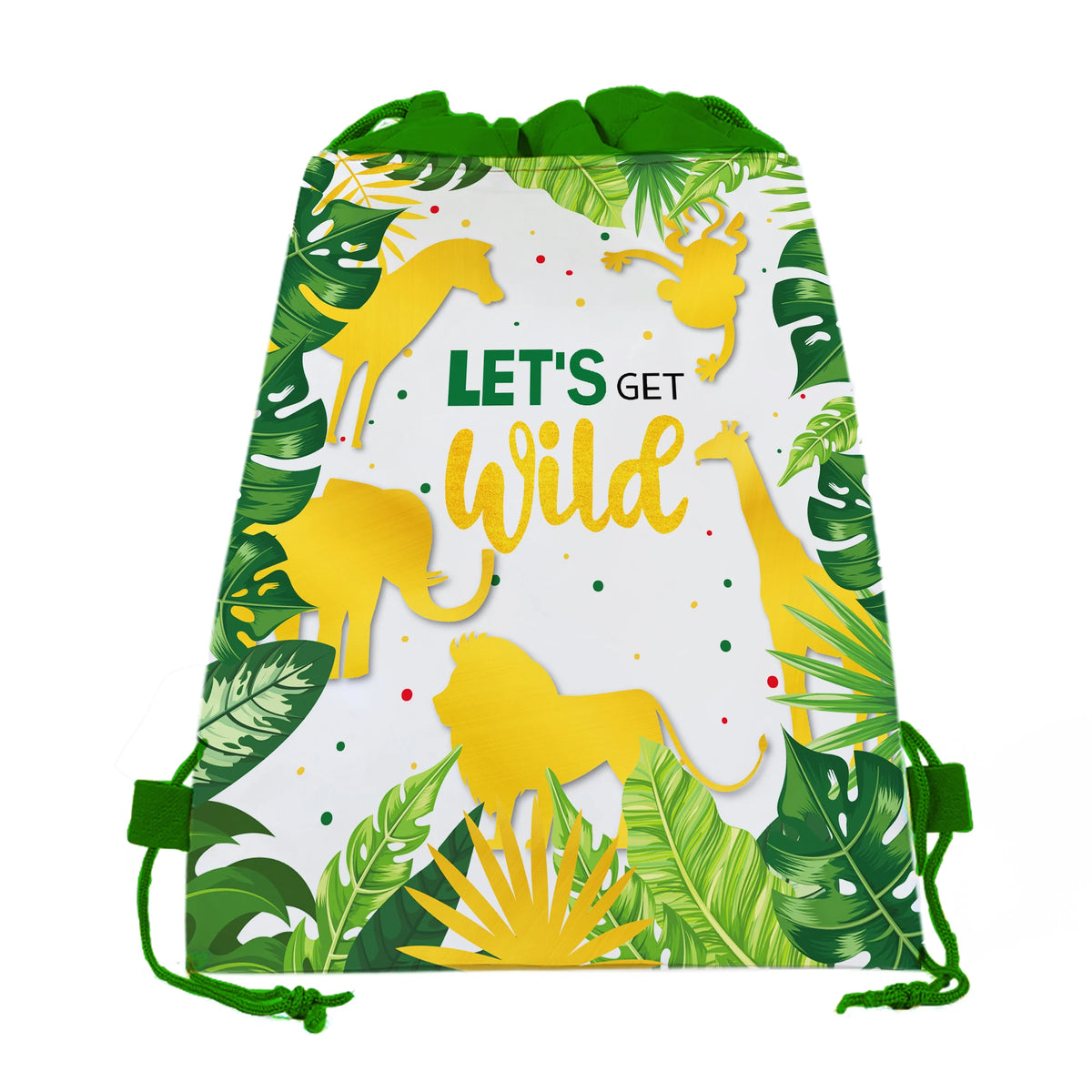 Non-Woven Drawstring Party Gift Bags for Boys & Girls
