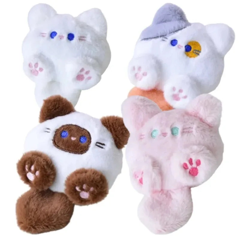Cute Plush Cat Keychain Pendant – Bag Charm Gift 1-20 Pcs Plush Keychain Charm Babs