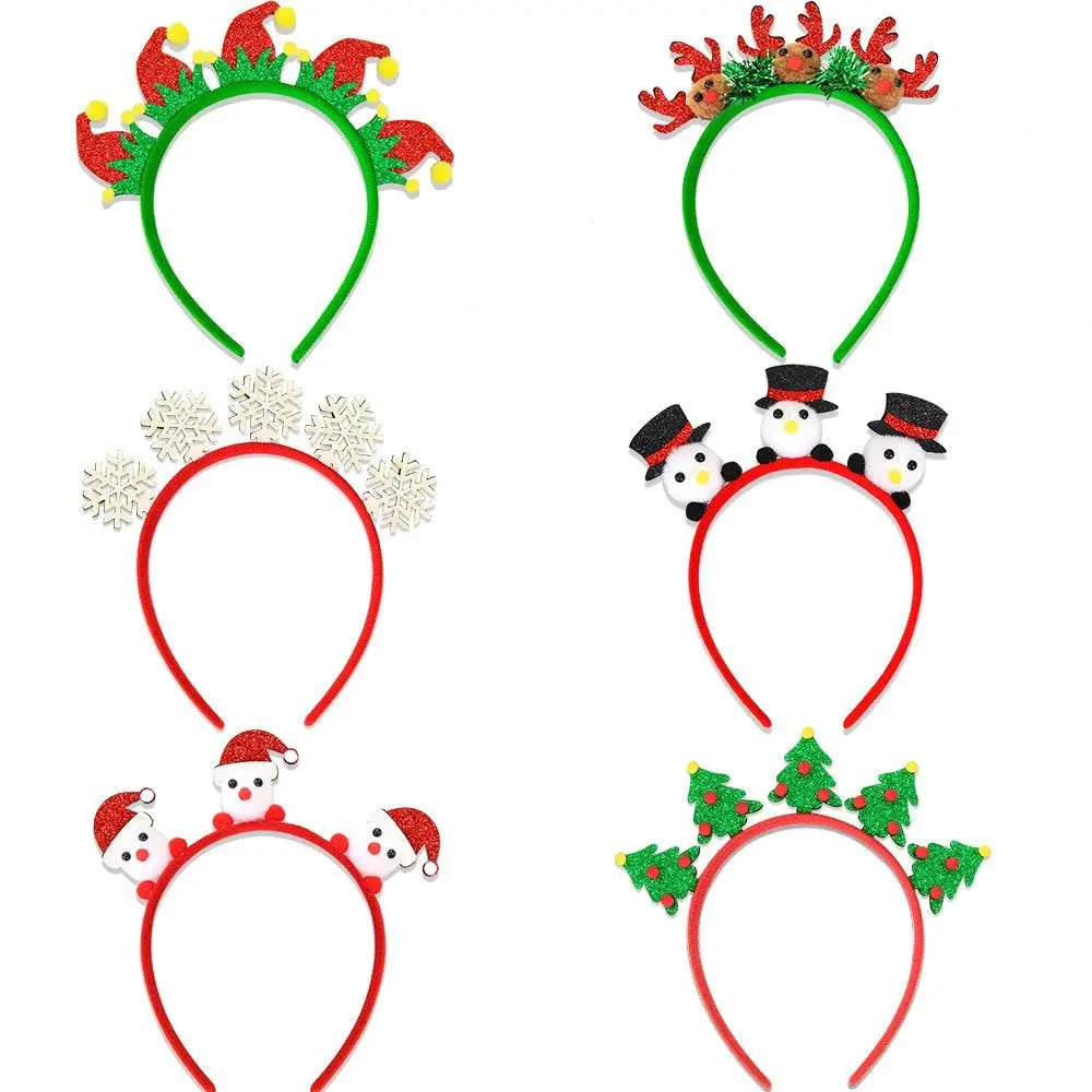 Cute Christmas Headbands – Elf, Reindeer & Tree Styles Holiday Hair Headband Babs