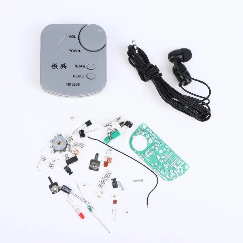 DIY FM Radio Kit – SMD Mini Module 1.8V–3.5V Soldering Kit DIY Electronics Kit Babs Default Title