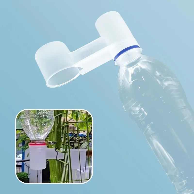 10-Pack Portable Bird Feeder & Water Box – Double Outlet Bird Feeder & Waterer Babs