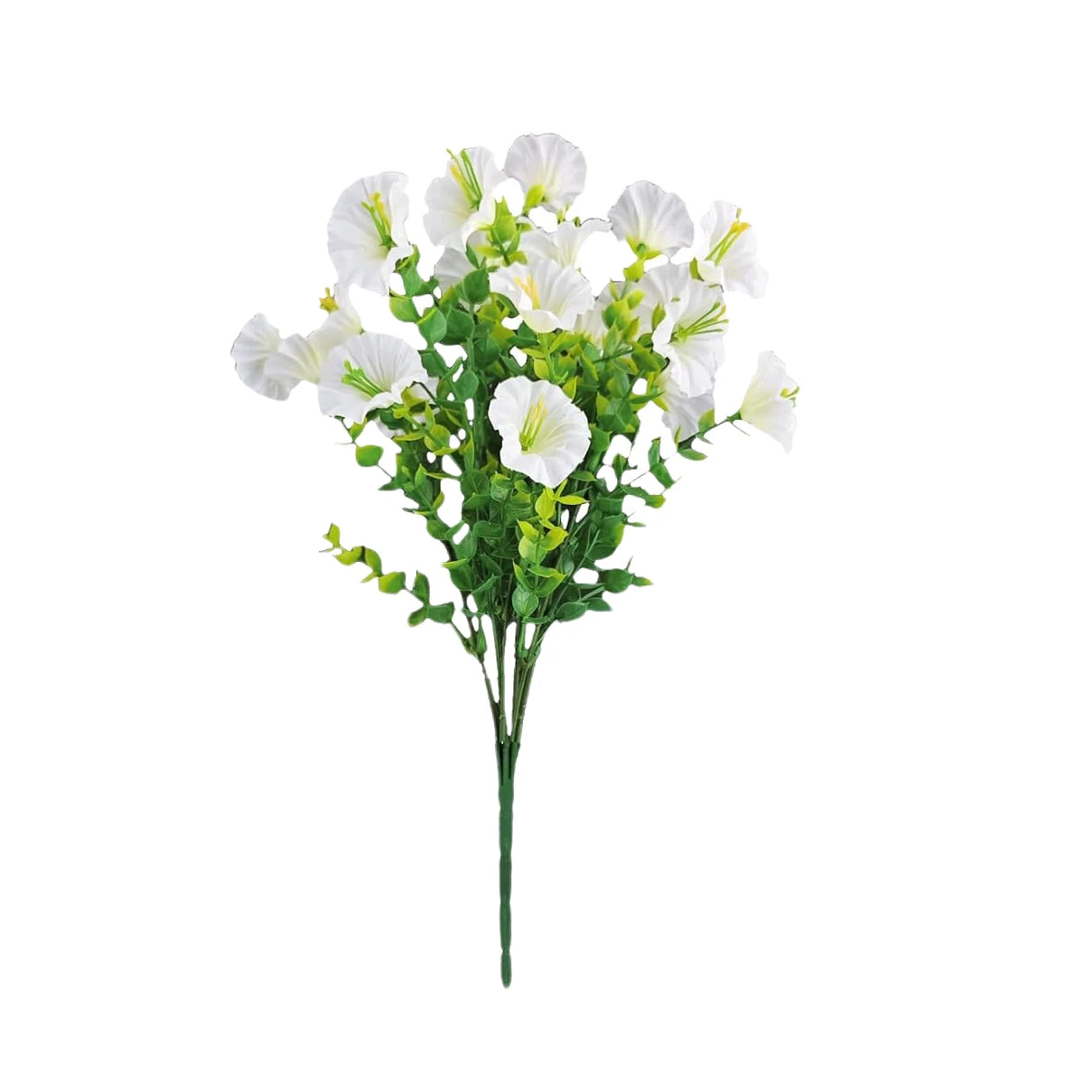 Artificial Morning Glory Vine Flowers – Wedding & Home Décor Artificial Flower Vine Babs WHITE 3 pcs