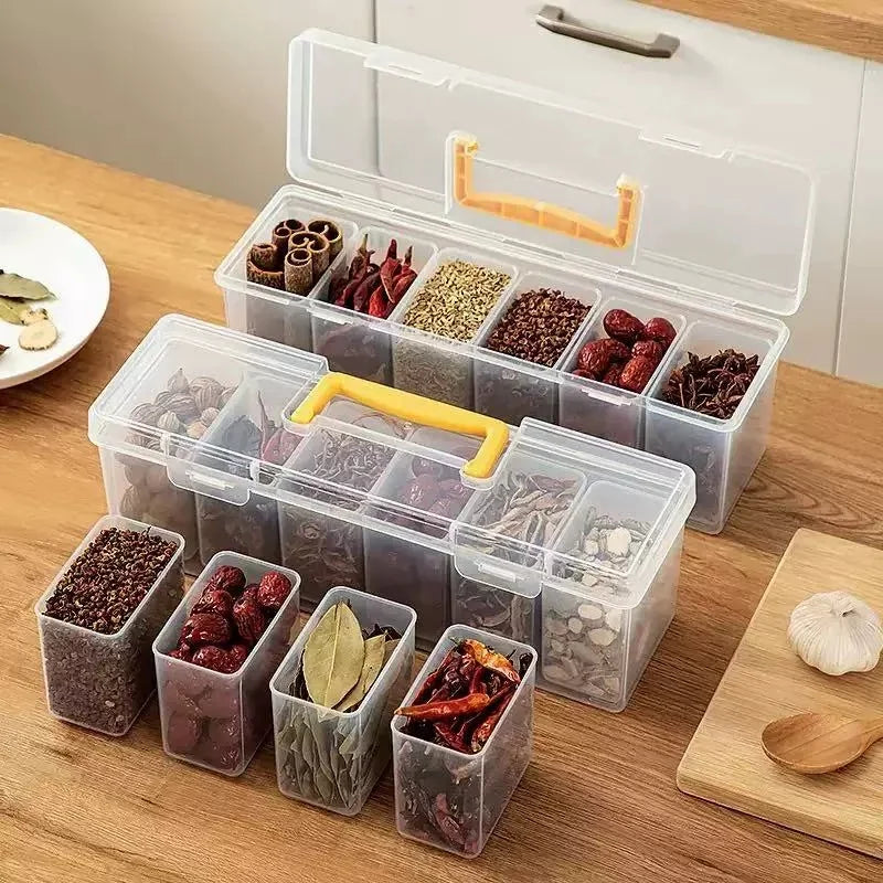 Portable Transparent Multi-Compartment Hardware Organizer Hardware Parts Organizer Babs