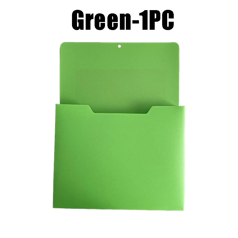 Magnetic Wall Mount A4 File Holder & Document Organizer Wall File Organizer Babs Green-1PC