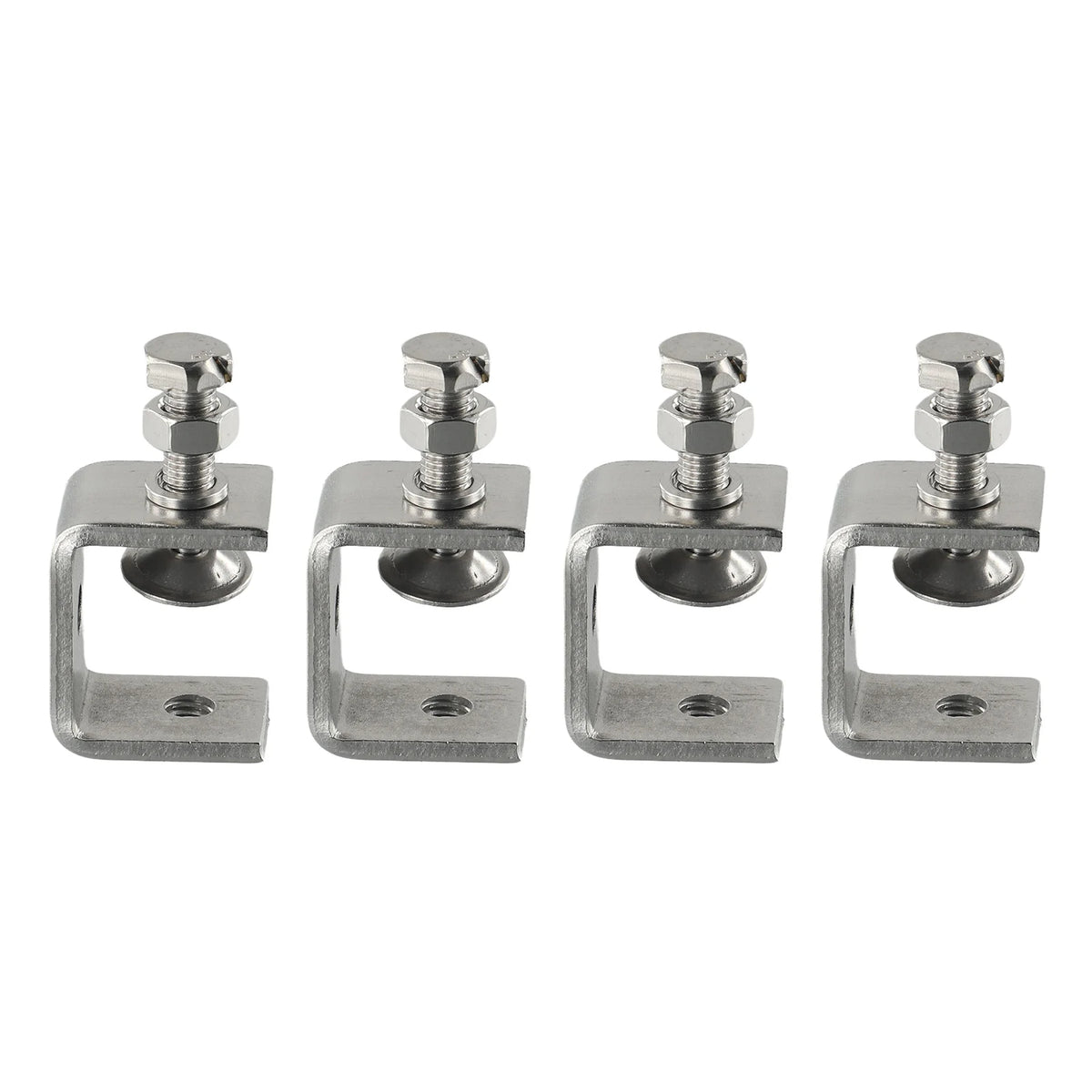 Stainless Steel C Clamps 1/2/4pcs – Woodworking & Welding C Clamp Set Babs