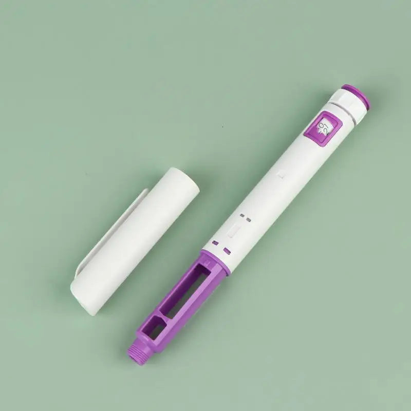 Adjustable 3ml Portable Single-Use Plastic Injection Pen Injection Pen Babs Purple