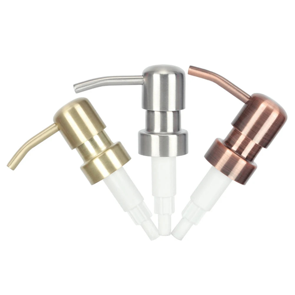 Stainless Steel Soap & Lotion Pump Dispenser Head | 28/400 Soap Pump Dispenser Babs