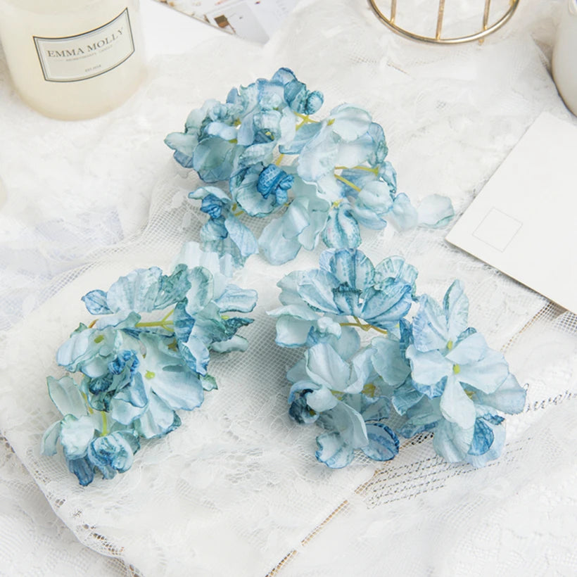 Silk Hydrangea Artificial Flowers – Wedding & Home Decor Artificial Silk Flowers Babs