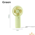 Handheld Mini Fan with Wristband – Portable Battery-Free Desk Fan Handheld Mini Fan Babs green