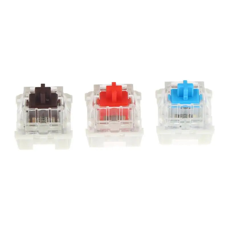 500pcs Hot-Swap Mechanical Keyboard Switches – Blue Red Brown Keyboard Switches Babs