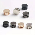 8pcs Metal Double Hole Spring Cord Lock Stopper Buckles DIY Cord Lock Buckles Babs 8pcs