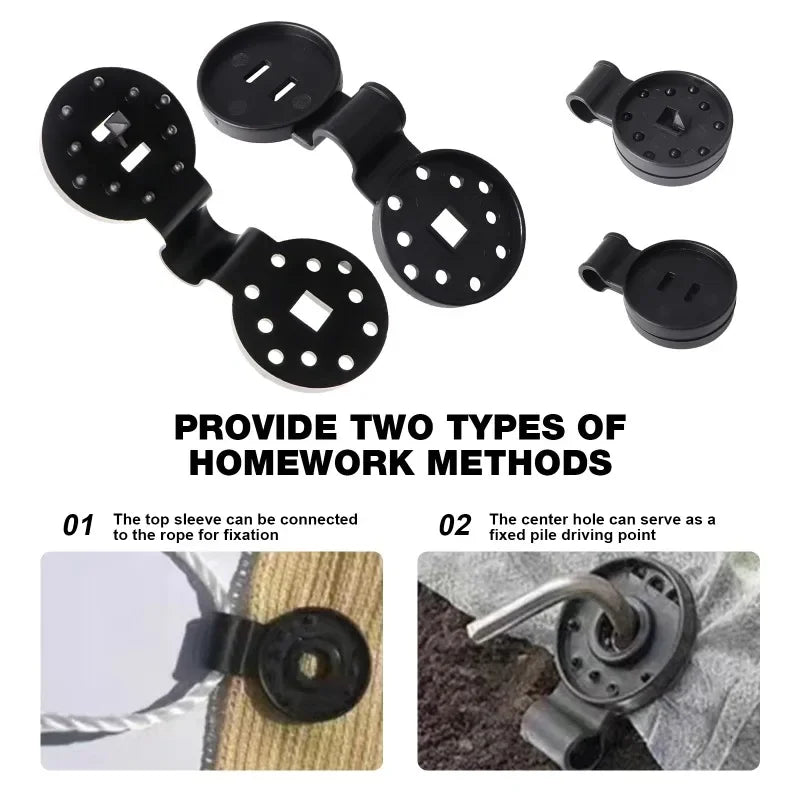 Heavy-Duty Shade Cloth Lock Grip Clips – Windproof Awning Clamps Shade Cloth Clips Babs