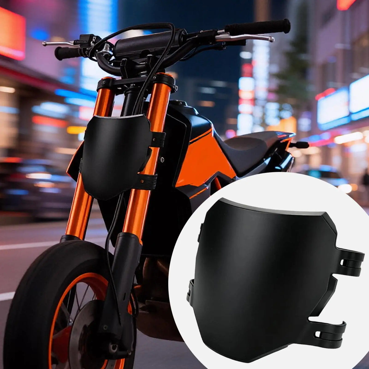 Universal Front Number Plate – Electric Bike & Dirt Motorcycle Motorcycle Number Plate Babs