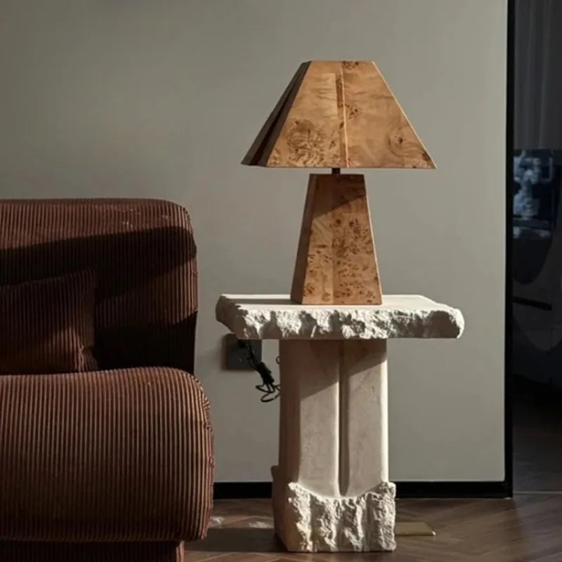 Modern Minimalist Coffee Table – Stone Fiberglass Side Table Coffee Side Table Babs