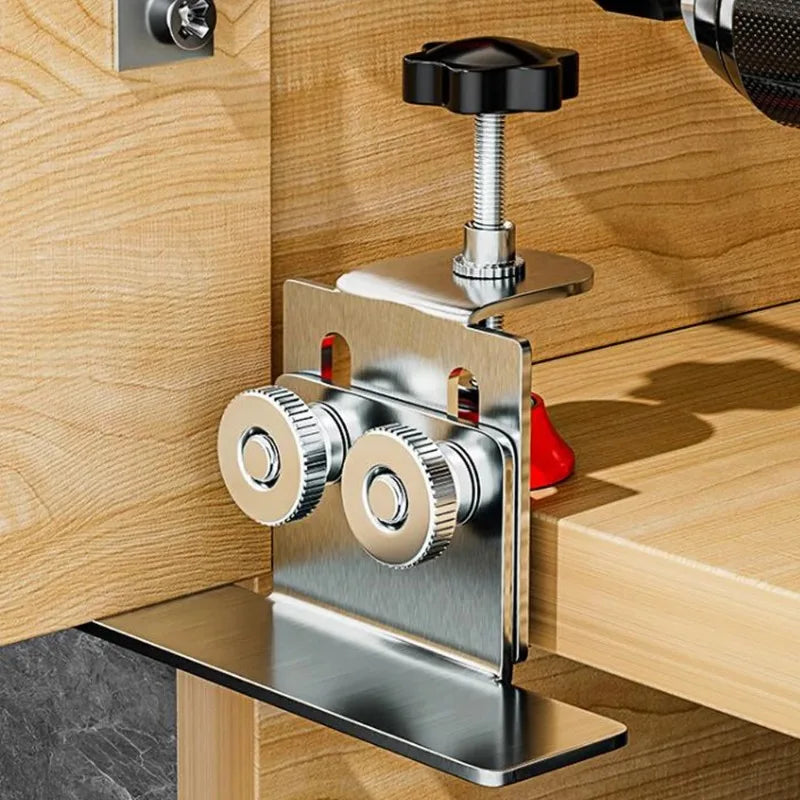 Adjustable Cabinet Door Mounting Jig & Positioner Clamp Woodworking Mounting Jig Babs