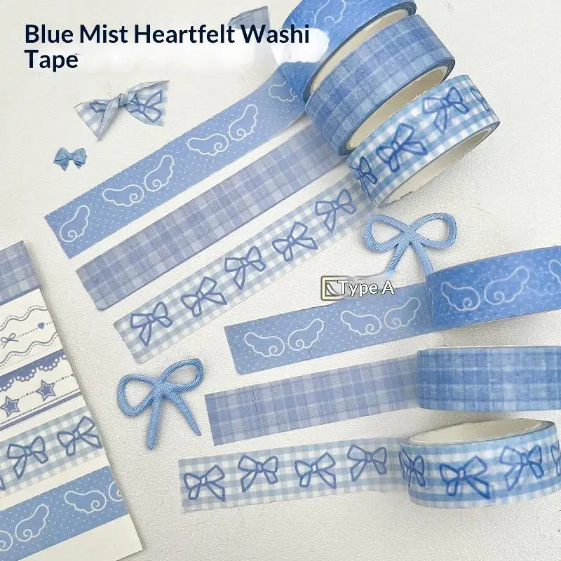 INS Style Washi Tape Set – Journaling, Scrapbooking & DIY Crafts Decorative Washi Tape Babs M 3 ROLL A