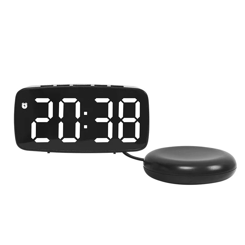 Digital Alarm Clock – Temp, Humidity, Dual Alarms & Snooze Digital Alarm Clock Babs black
