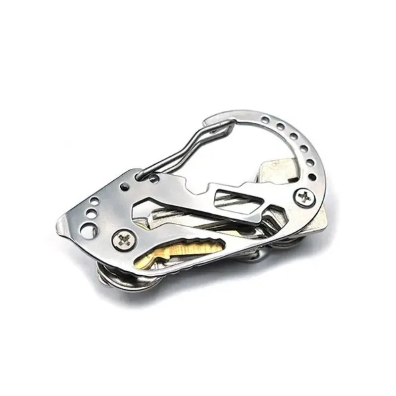 EDC Carabiner Multi-Tool Key Holder – Stainless Steel EDC Multi-Tool Babs