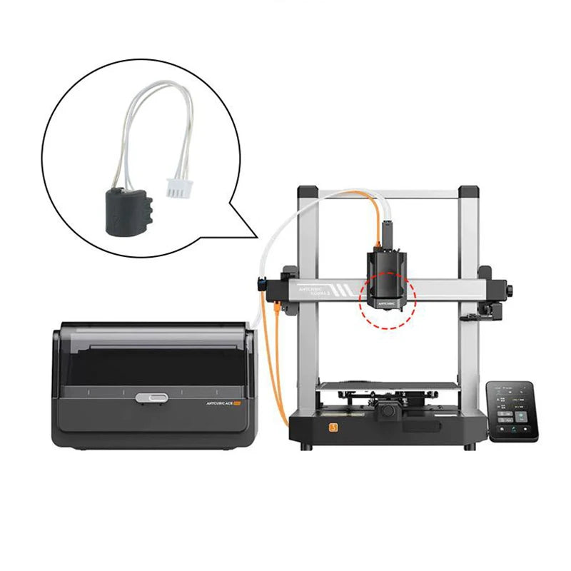 Anycubic Kobra 3 Max Hardened Steel Quick Swap Nozzle 0.6/0.8mm 3D Printer Nozzle Babs