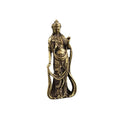 Handmade Brass Goddess of Mercy Figurine & Key Ring Pendant Brass Figurine Ornament Babs A