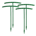 T-Shape Plant Support Stakes | Garden Flower Pot Rack Set Plant Support Stakes Babs 24CM-4PCS