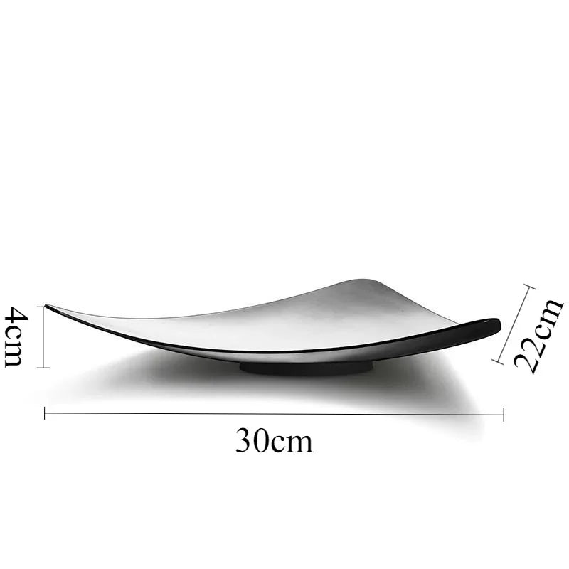 Luxury Stainless Steel Decorative Fruit Plate & Tray Decorative Fruit Tray Babs