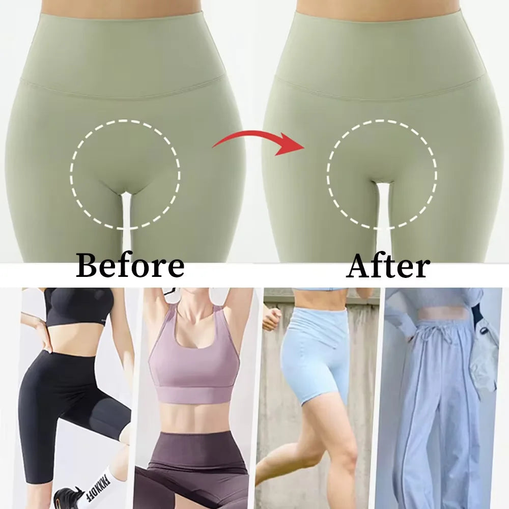 3-Pack Seamless Padded Camel Toe Proof Briefs for Gym & Yoga Padded Seamless Briefs Babs