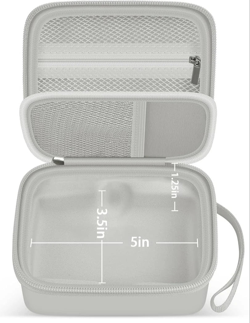 Instax Mini Link 3 Printer Case – Portable Storage Bag Printer Carry Case Babs Grey