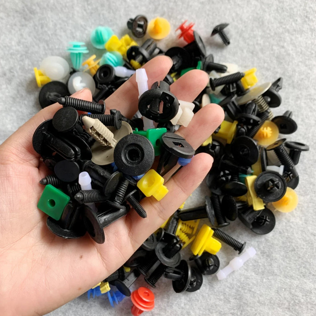 Universal Car Plastic Clips Fastener Assortment Kit – 50/1000 Pcs Auto Fastener Clip Kit Babs