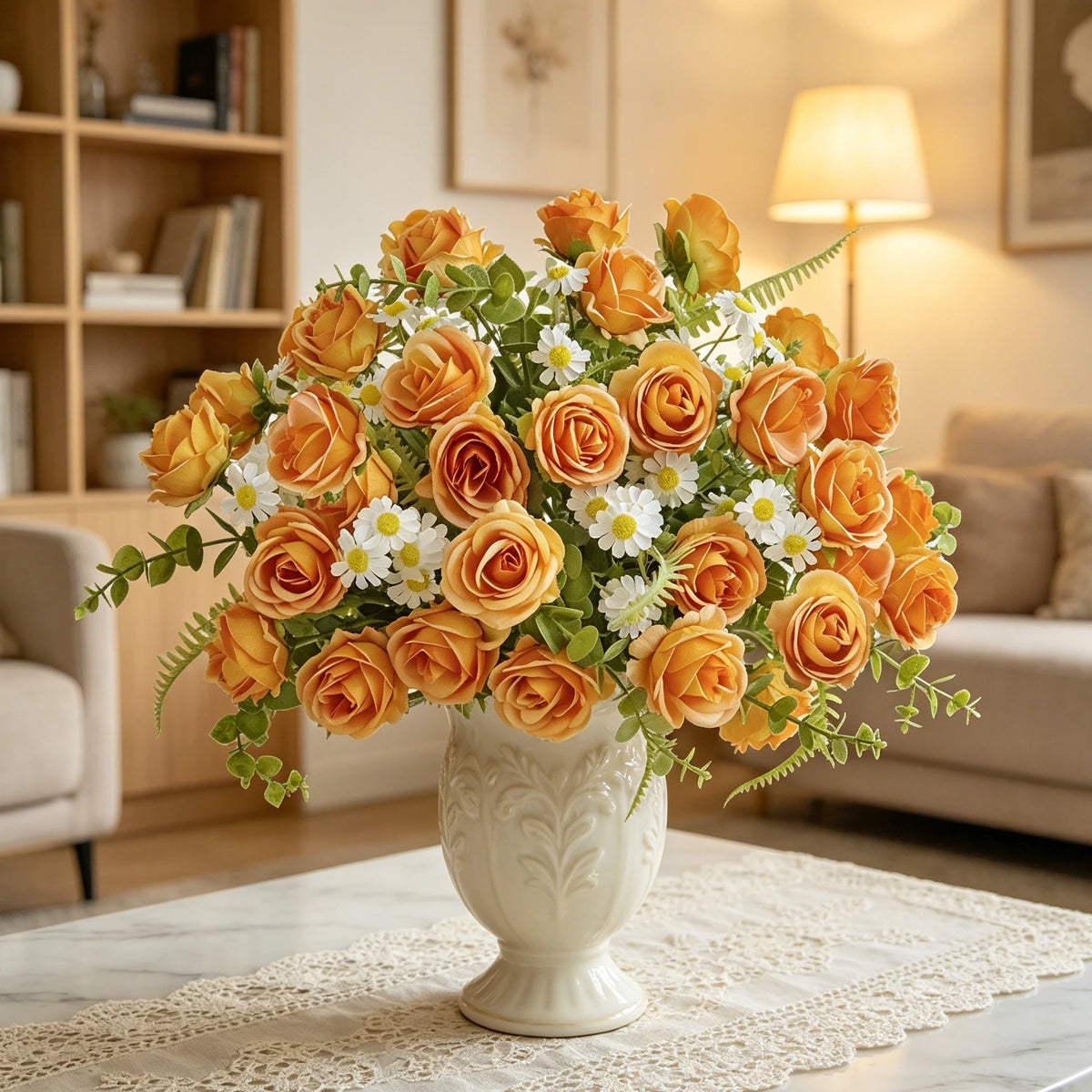 Silk Rose Artificial Flowers – Wedding, Home & DIY Decor Artificial Silk Flowers Babs