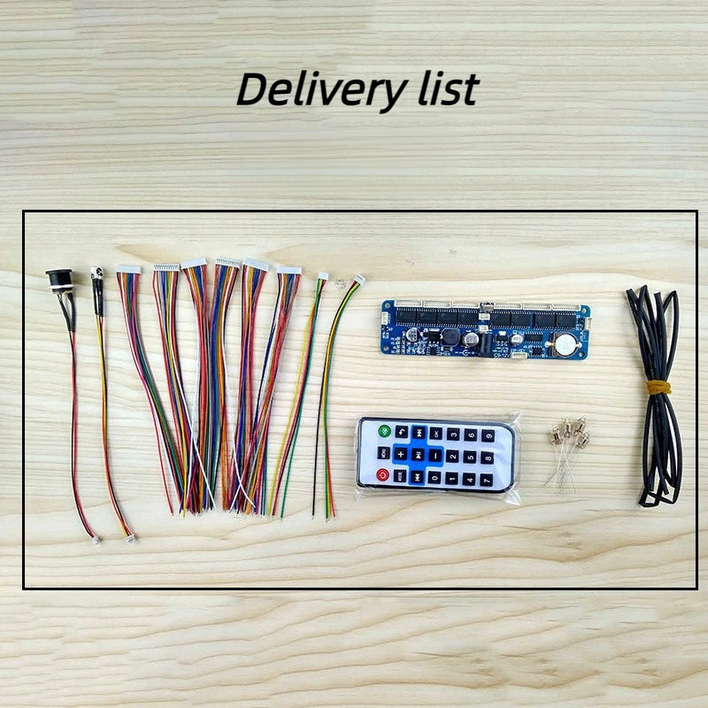 6-Digit Nixie Tube Clock Control Board – IN12 IN14 IN18 QS30-1 Nixie Clock Control Board Babs Motherboard