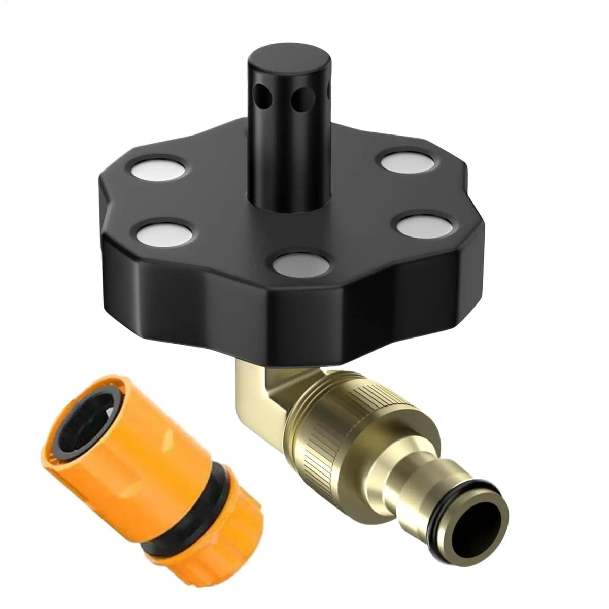 High-Pressure Car Chassis Flusher Kit – 360° Rotating Nozzle Chassis Flusher Kit Babs