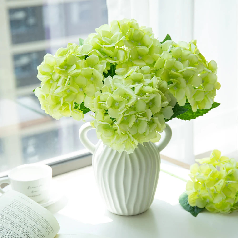 38CM Silk Hydrangea Artificial Flower – Wedding & Home Décor Artificial Flower Babs