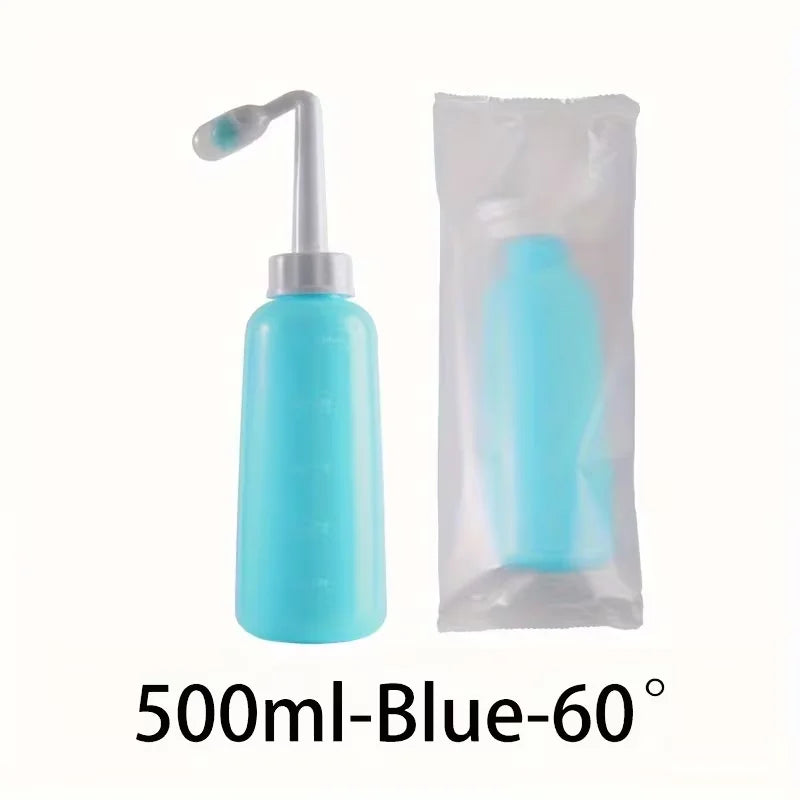 Portable Bidet Perineal Rinse Bottle – Postpartum & Maternity Portable Bidet Bottle Babs 500ML Blue