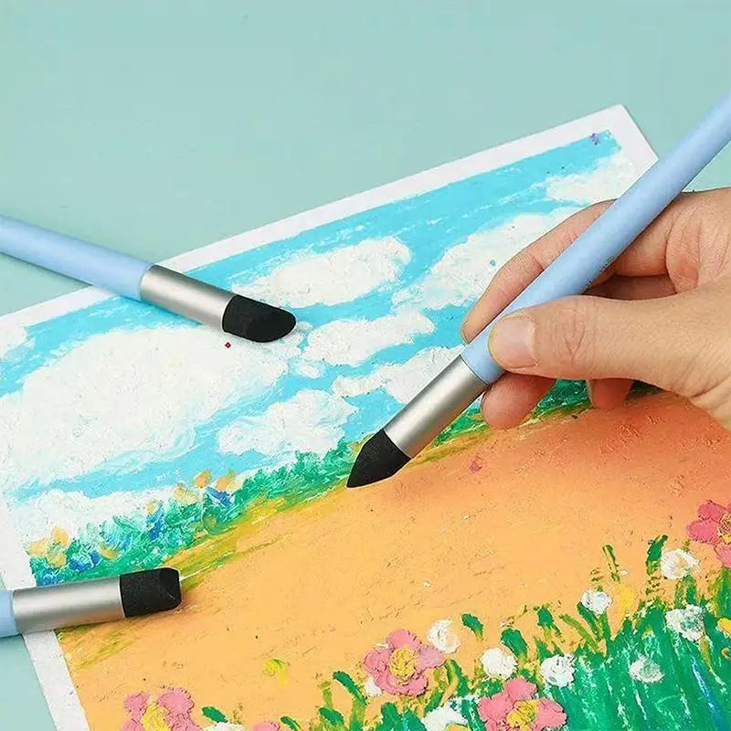 3-Piece Sponge Art Pen Set – Painting, Pastel & Sketch Tools Sponge Art Pen Set Babs