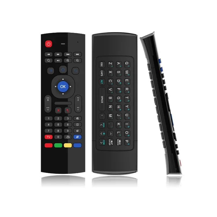 MX3 Air Mouse 2.4G Wireless Keyboard & Voice Remote for Android TV Wireless Air Mouse Remote Babs China Mainland Black standard