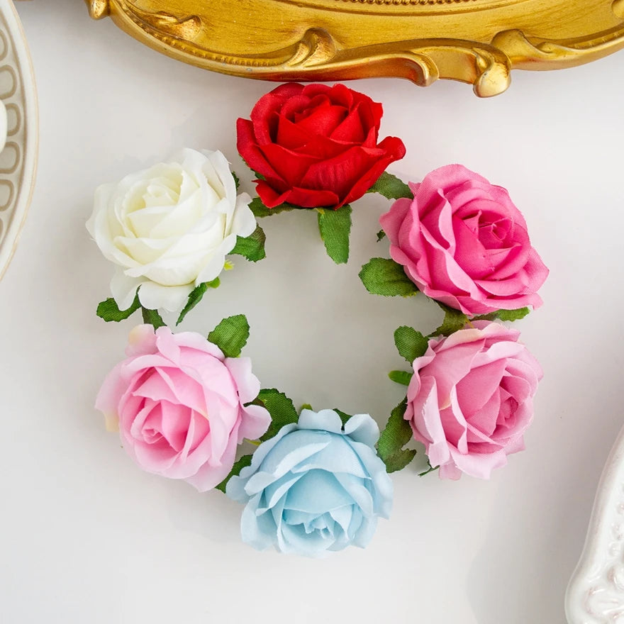 Silk Rose Heads Artificial Flowers – Wedding, Home & DIY Crafts Artificial Silk Flowers Babs