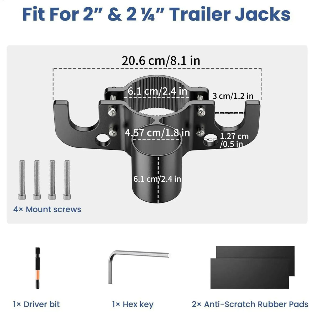 Trailer Chain Organizer – 7-Way Wiring Harness Holder for RV Trailer Chain Organizer Babs