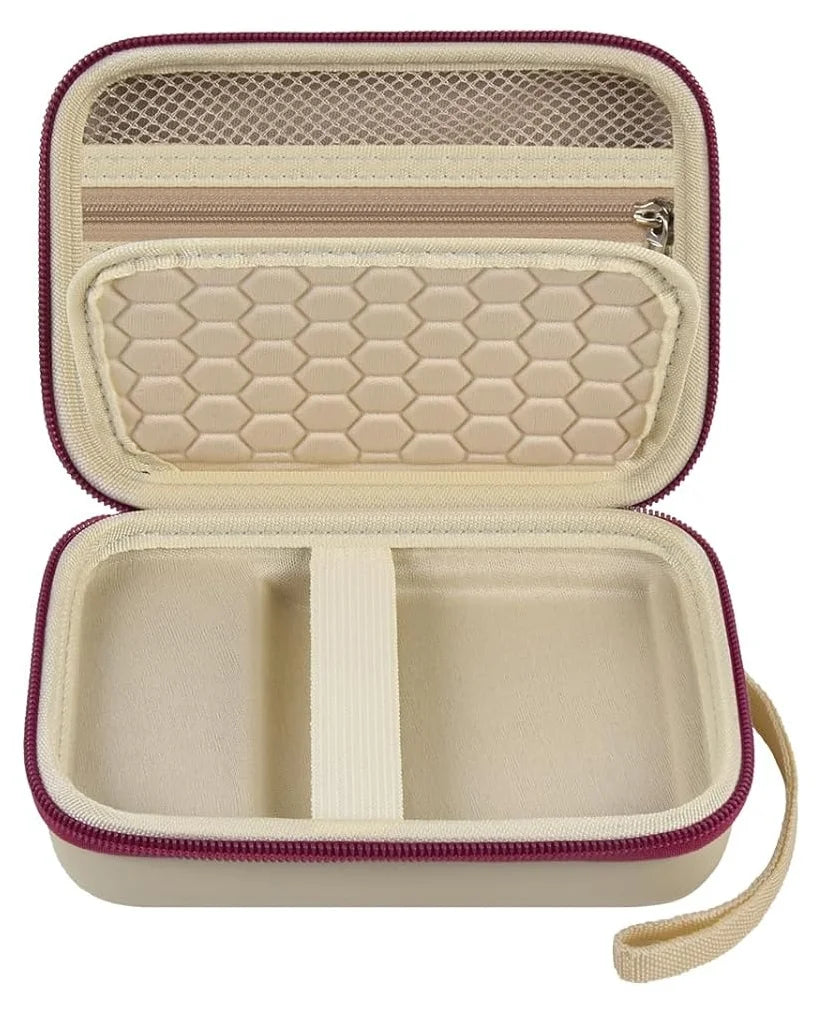 Paiyule Travel Case for R36S RG353V RG353VS Game Console Game Console Travel Case Babs Beige