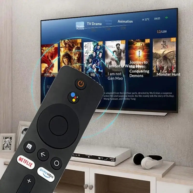Bluetooth Voice Remote for Mi Box S, TV Stick 4K & Android TV Bluetooth Remote Control Babs