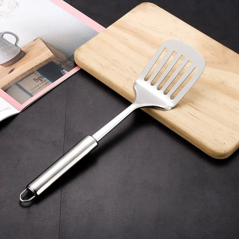 Stainless Steel Slotted Turner Spatula – Burgers & Steaks Kitchen Spatula Turner Babs Default Title