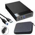 3.5" SATA to USB 3.0 HDD Enclosure – 10TB, 5Gbps + Bag HDD Enclosure Babs US With Bag