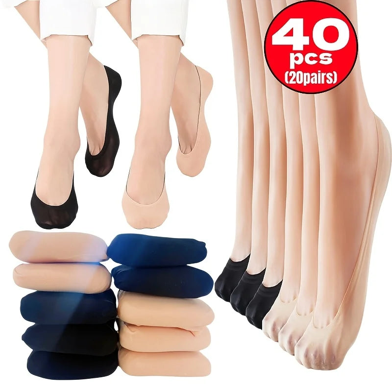 20 Pairs Soft Breathable Cotton Crew Socks – Women & Men Crew Socks Pack Babs
