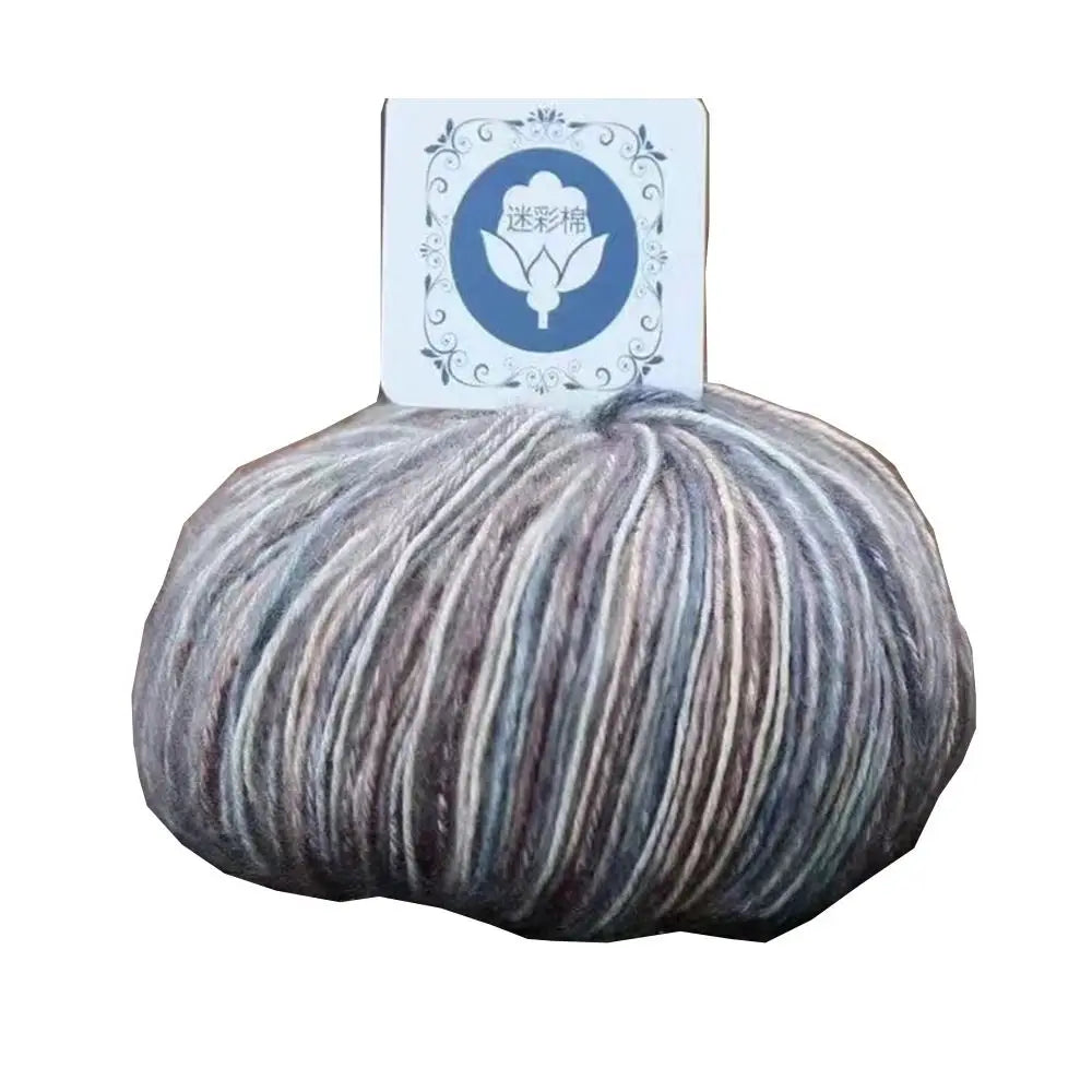 Multicolored Variegated Worsted Knitting Yarn – Super Soft Knitting Yarn Babs Style 2