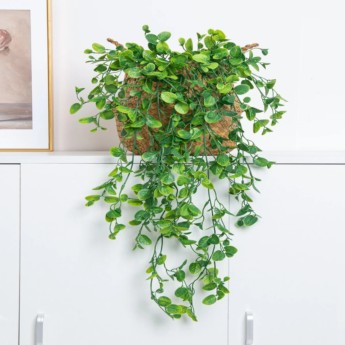 Artificial Ivy Garland – Plastic Leaf Decor for Home & Wedding Artificial Ivy Garland Babs