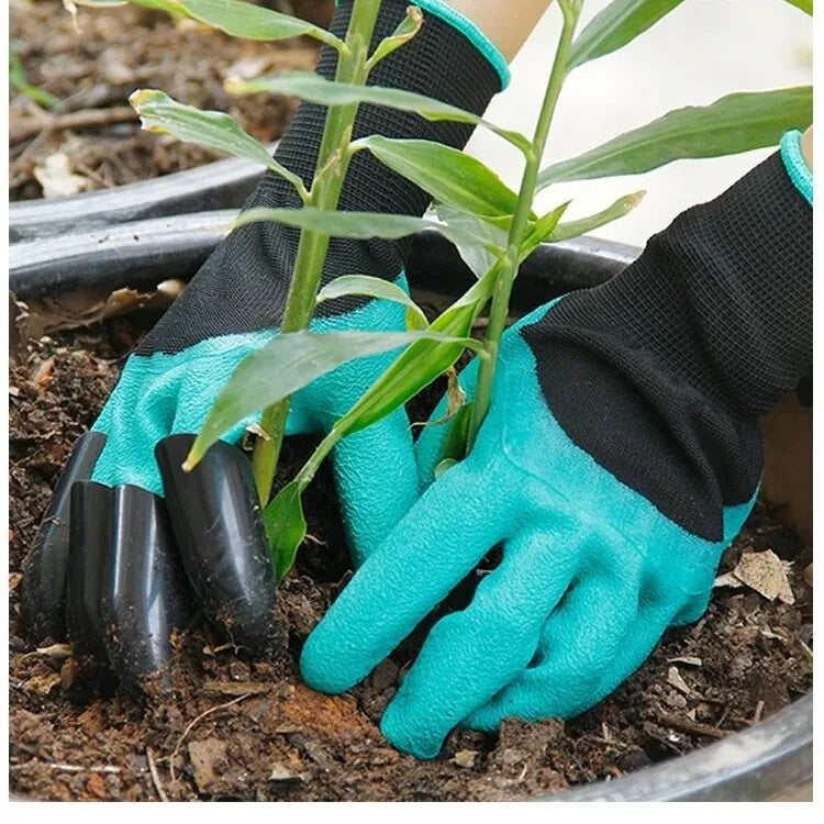 Garden Genie Gloves with Claws – Waterproof Gardening Gloves Gardening Claw Gloves Babs