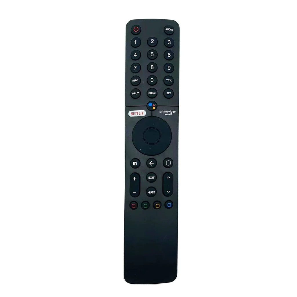 XMRM-19 Bluetooth Voice Remote for Xiaomi Mi TV P1 Android TV Bluetooth TV Remote Babs black